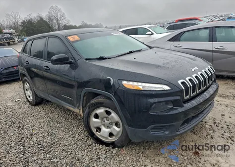 2017 Jeep Cherokee Sport from USA, damaged, VIN 1C4PJLAB9HW602806